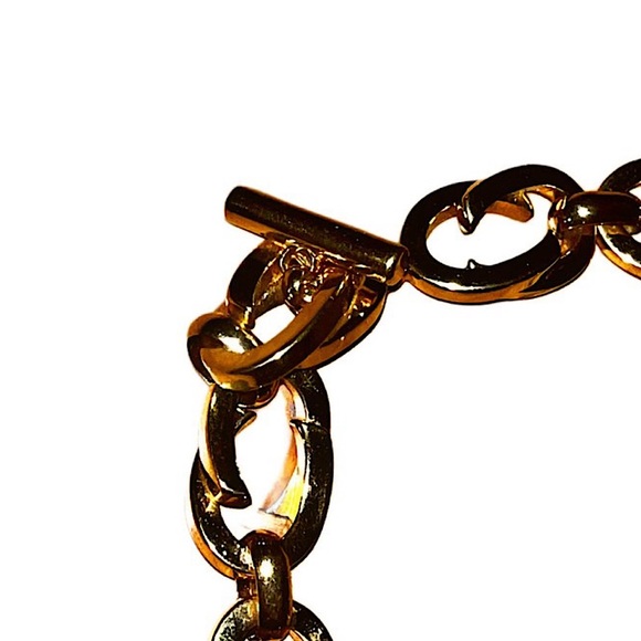 Authentic Gucci Tom Ford Gold Plated Rare GG Chunky Link Choker - Picture 2 of 9